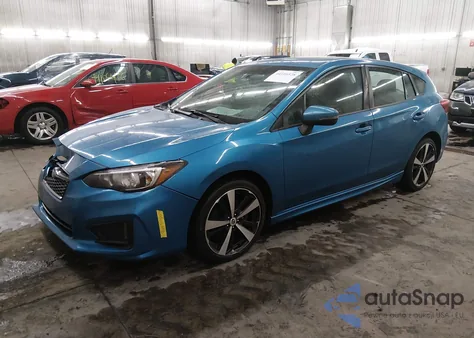 2017 Subaru Impreza 2.0I Sport from USA, damaged, VIN 4S3GTAK68H3711310